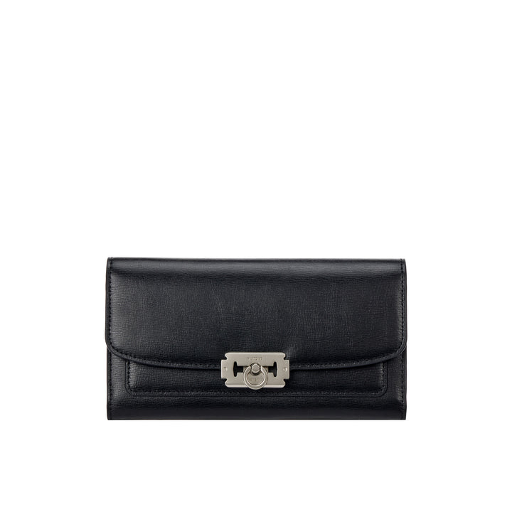 Vunque Occam Ring Long Wallet Black