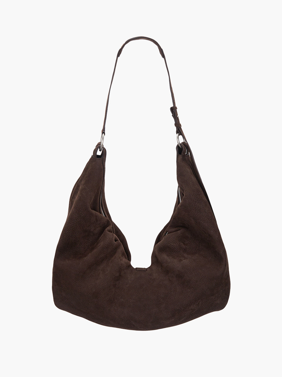 Margesherwood Belted Hobo hush nubuck