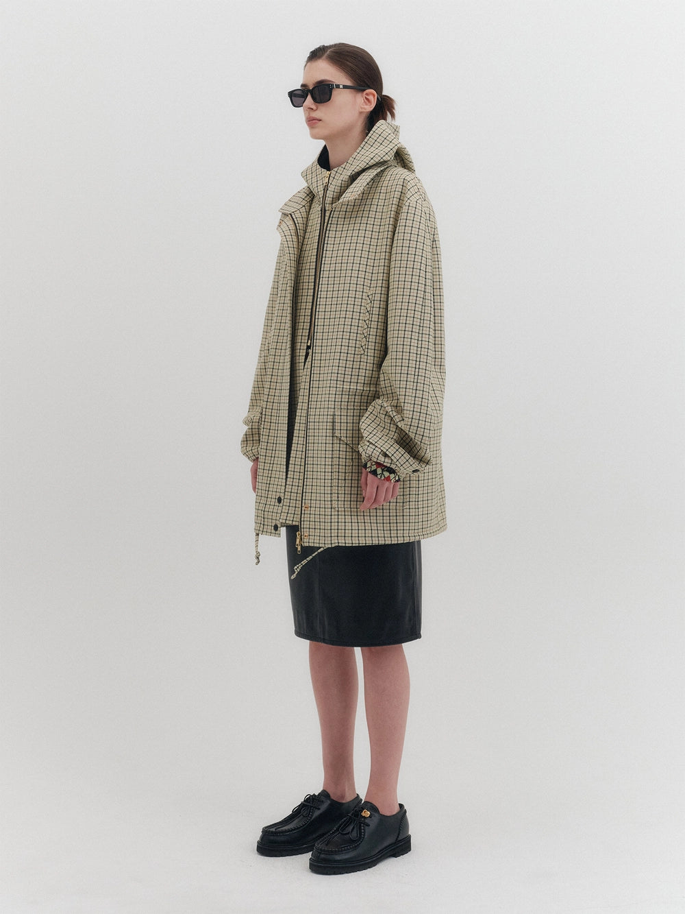 EENK Oversized Hoodie Jacket - Beige