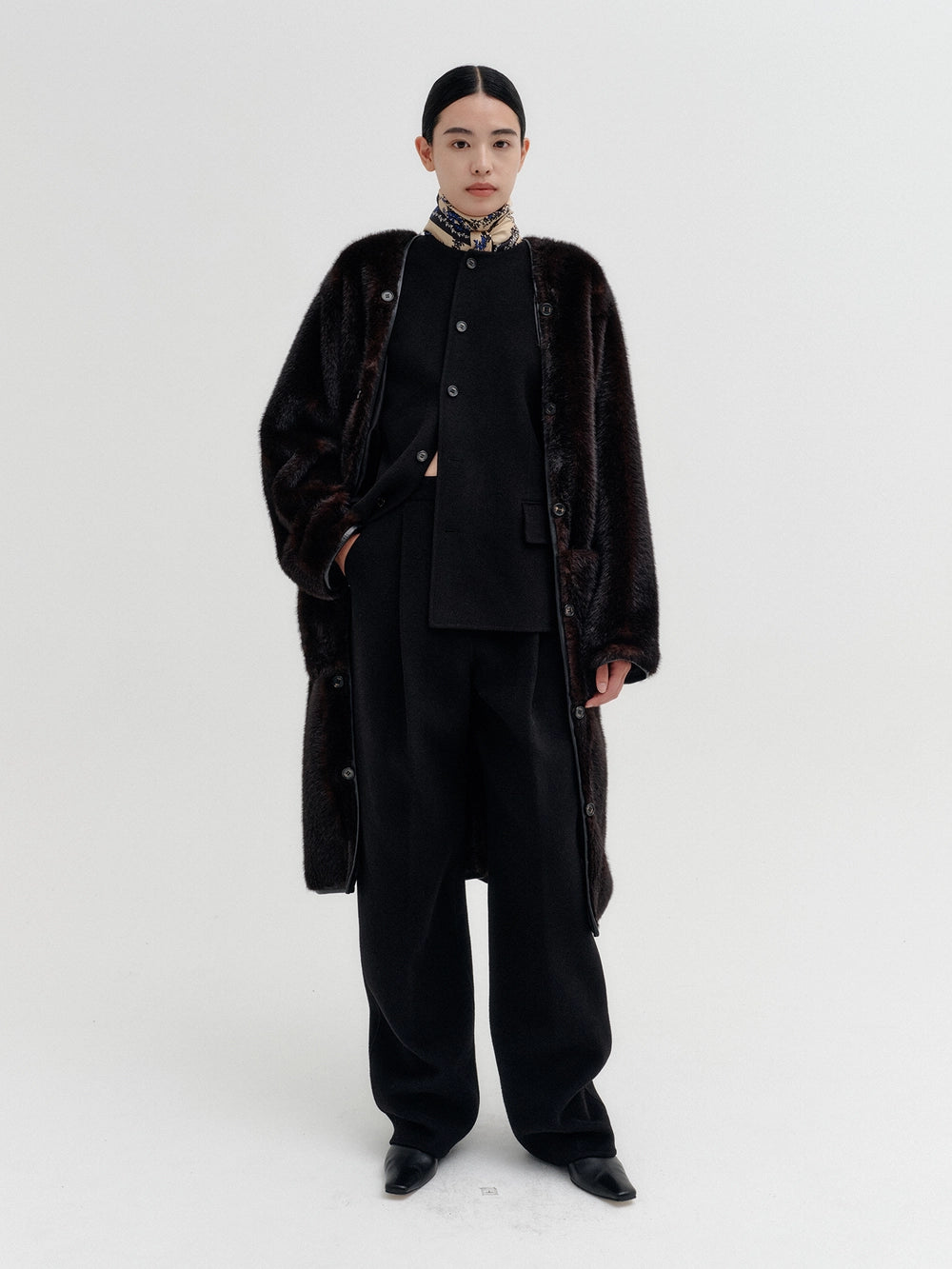 EENK Dual Layer Transform Coat - Dark Brown