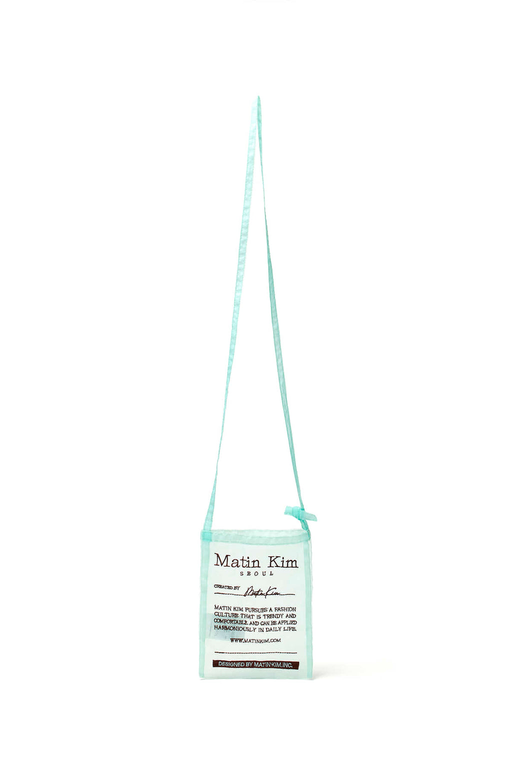 Matinkim Organza Mini Cross Bag IN Mint