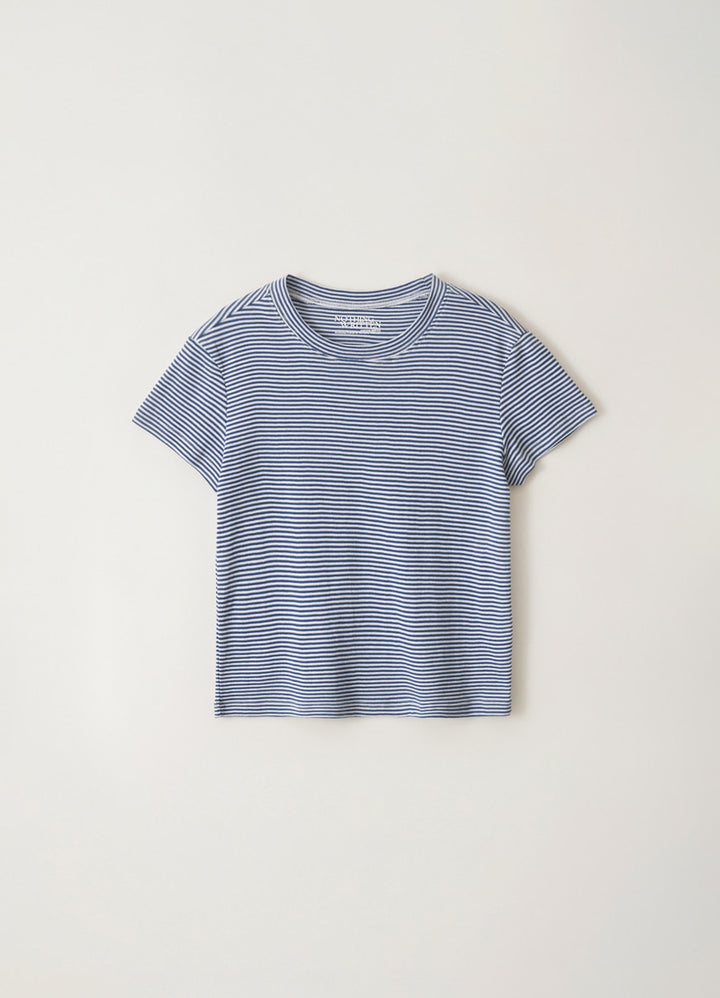 Nothing Written 90s t-shirt (Stripe blue)