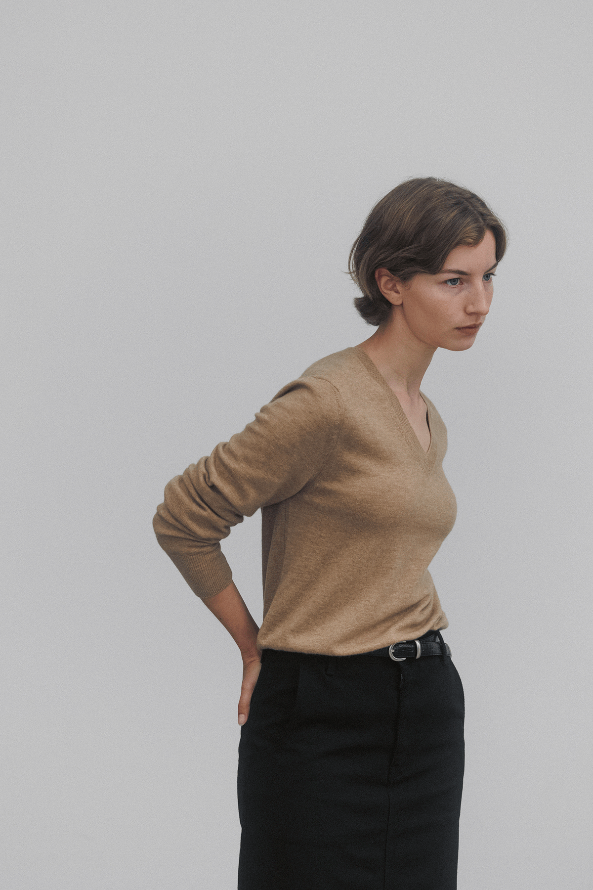Nothing Written Hany cashmere knit (Camel)