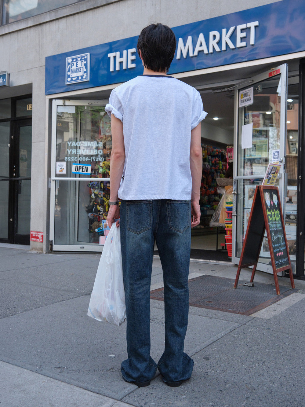 Low Classic Low-Rise Jeans Mid Blue