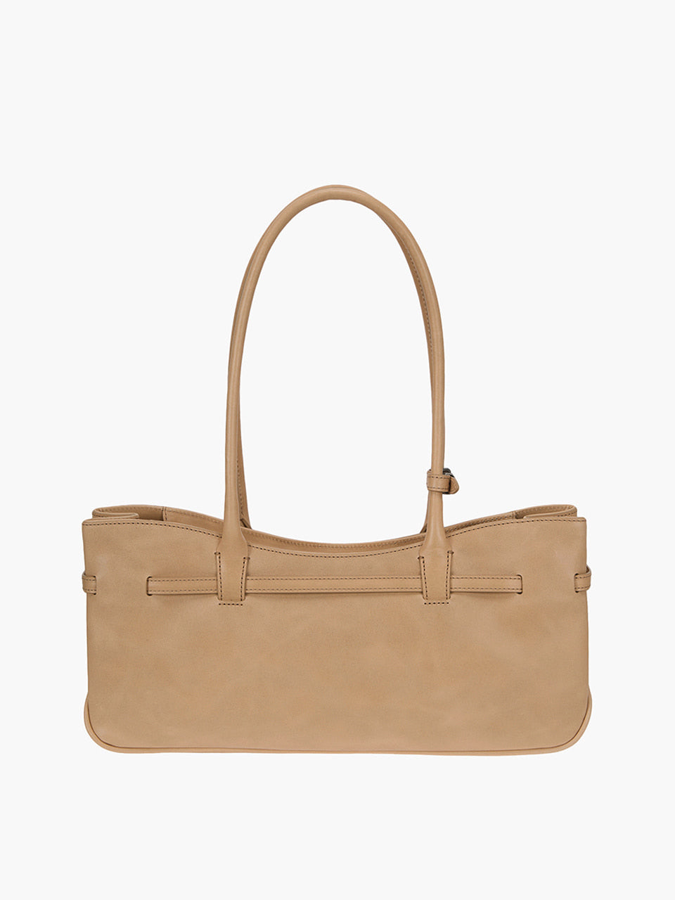 Margesherwood Grandma Used Shoulder Bag french beige pull-up