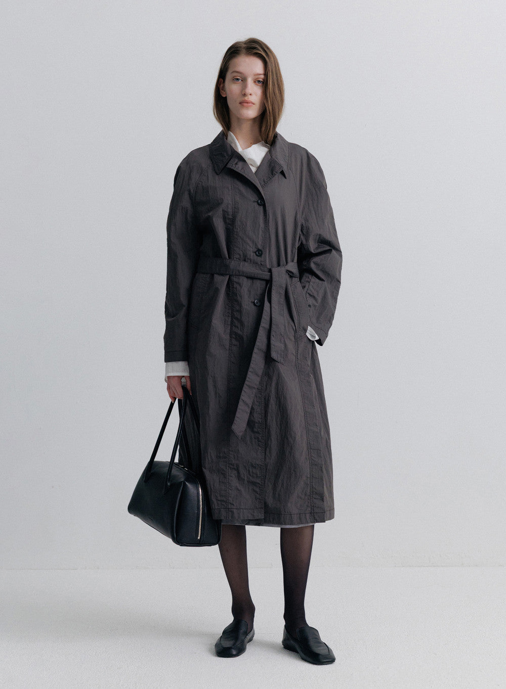 Kindersalmon Alma Coat Coal