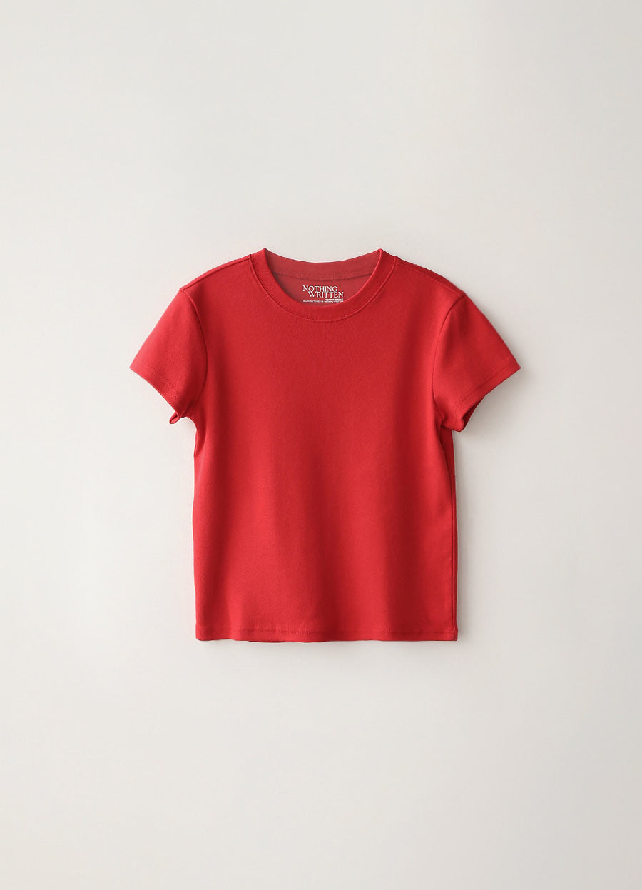 Nothing Written 90s t-shirt (Red)