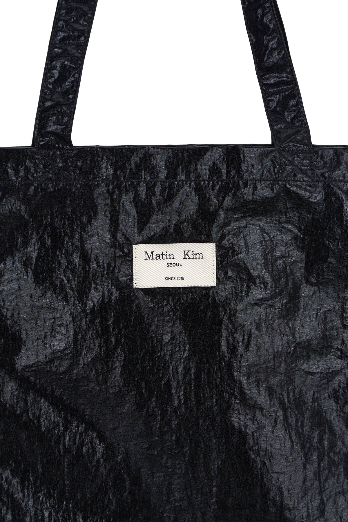 [matinkim] MATIN PALETTE ECOBAG IN STRONG BLACK