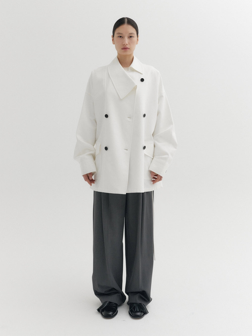 EENK Two-Pleat Pants - Gray