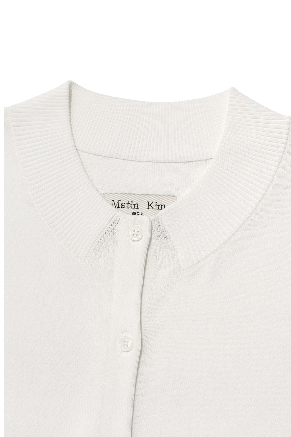 Matinkim Pocket Point Half Cardigan IN Ivory