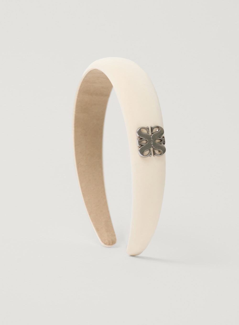 [satur] (W) Symbol Logo Hairband - Cream
