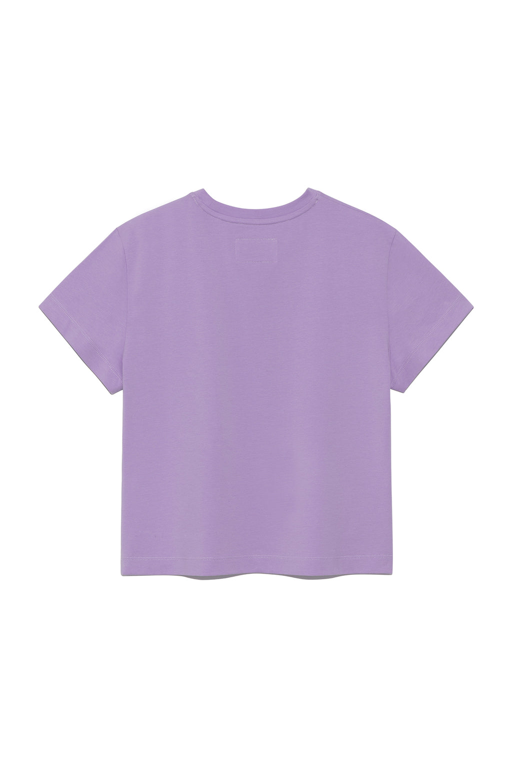 [matinkim] BUBBLY GRAPHIC PRINTING TOP IN LILAC