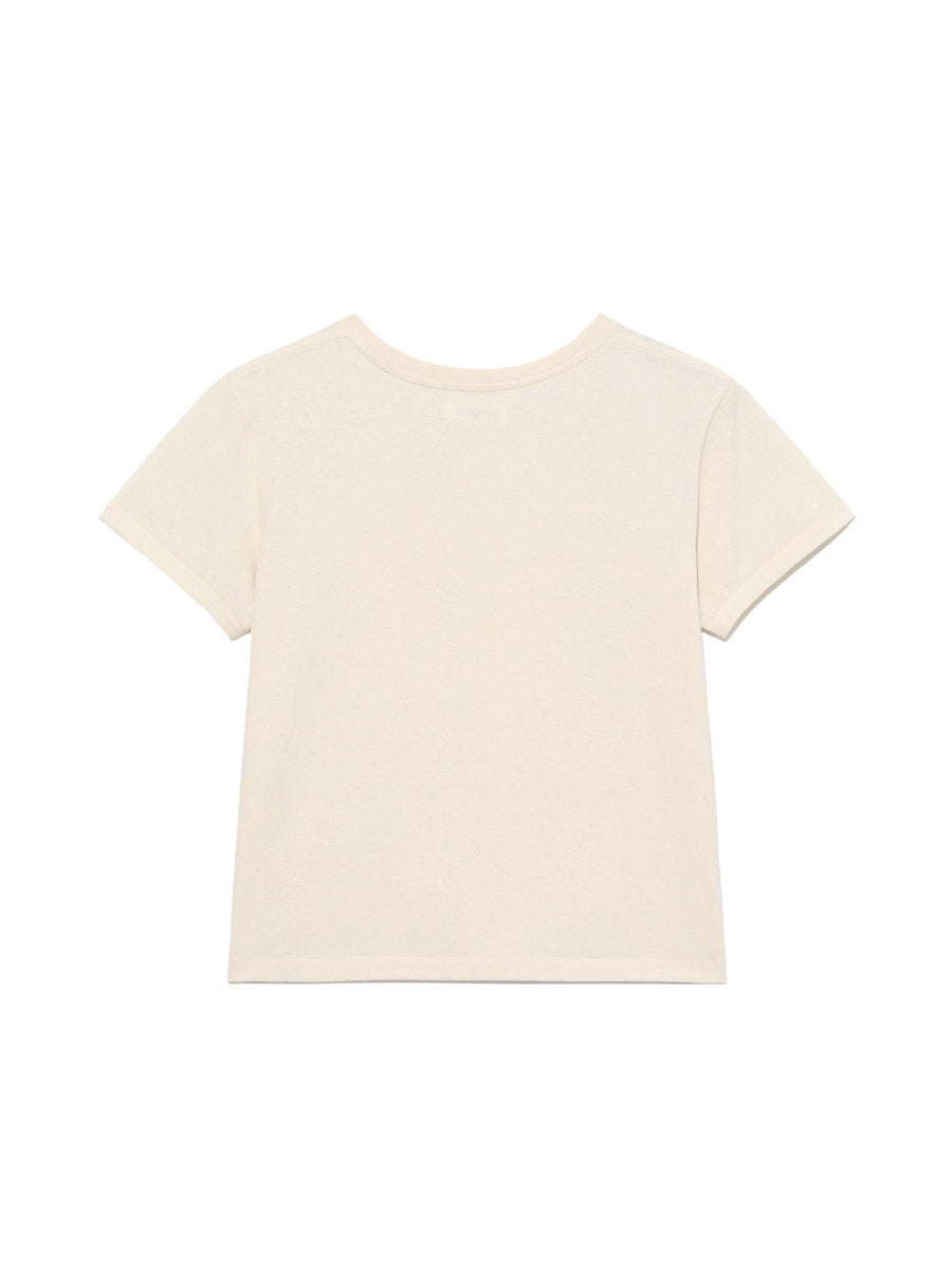 GLOWNY G Classic Tee (Ivory)