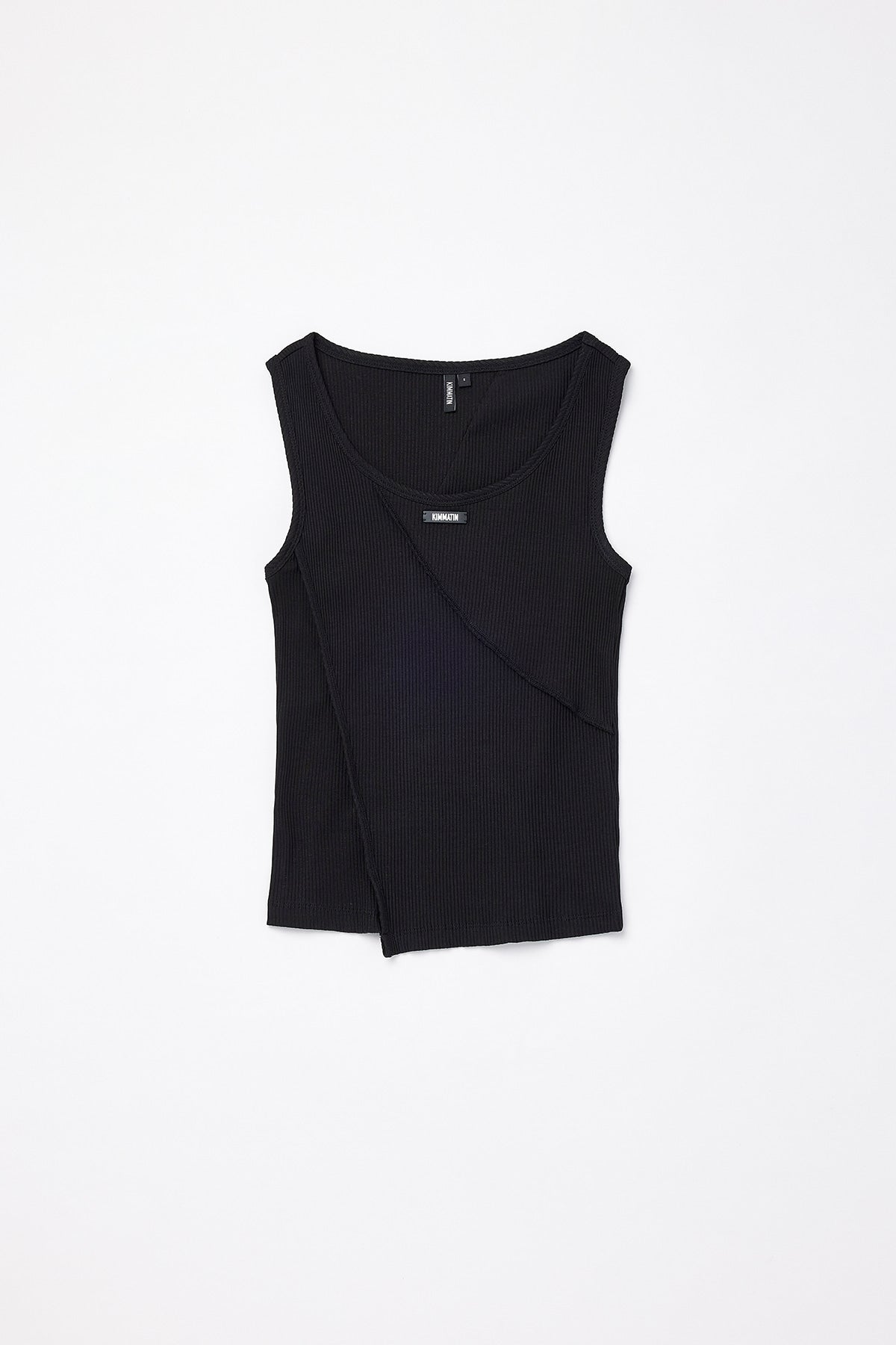 Matinkim Matin Kim Ribbed Slim Sleeveless IN Black