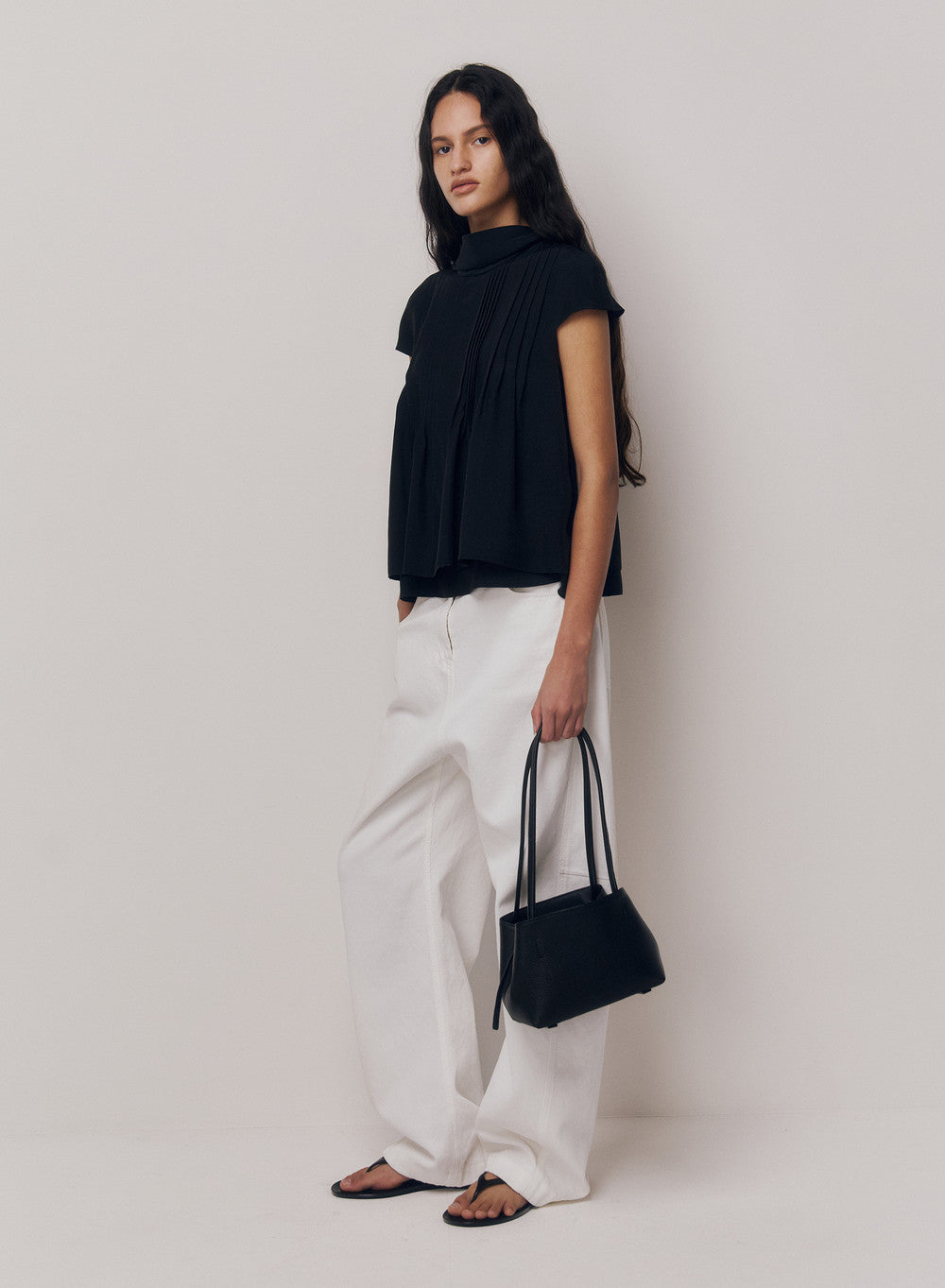 Kindersalmon Mila Blouse Black