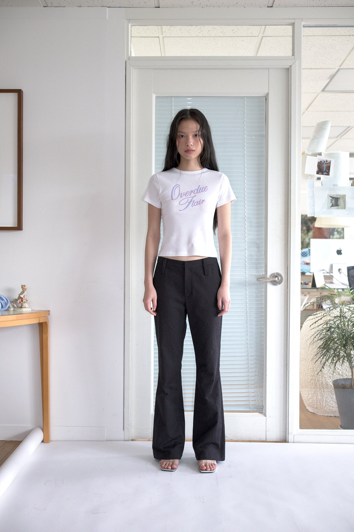 Overdueflair Overdue Slim T-Shirt White