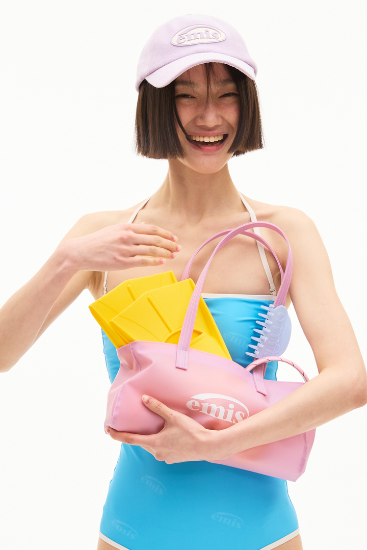Emis Jelly Shoulder Bag-Pink