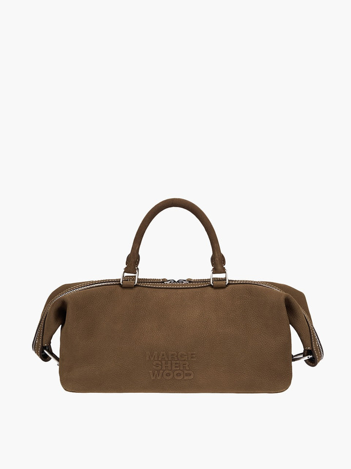 Margesherwood Dumpling EW Tote chestnut nubuck