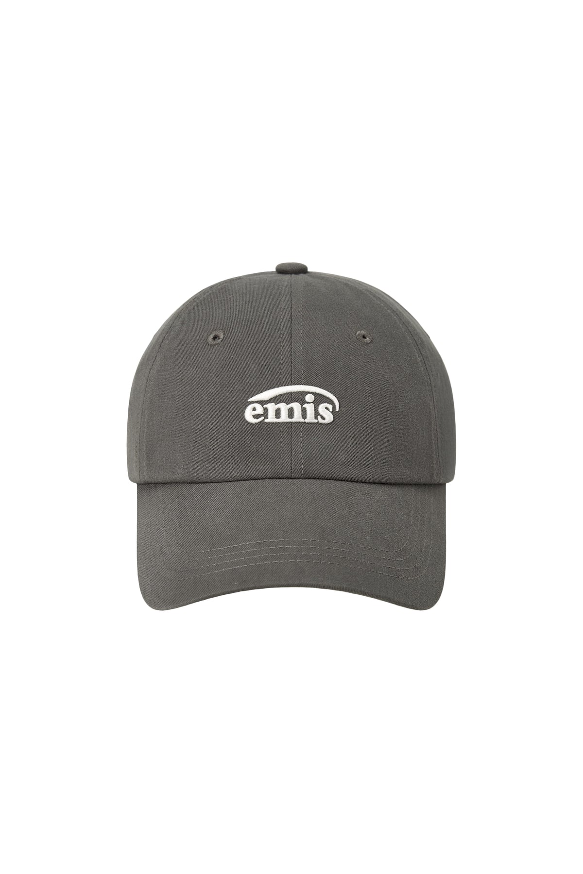 Emis Small Logo Ball Cap-Gray