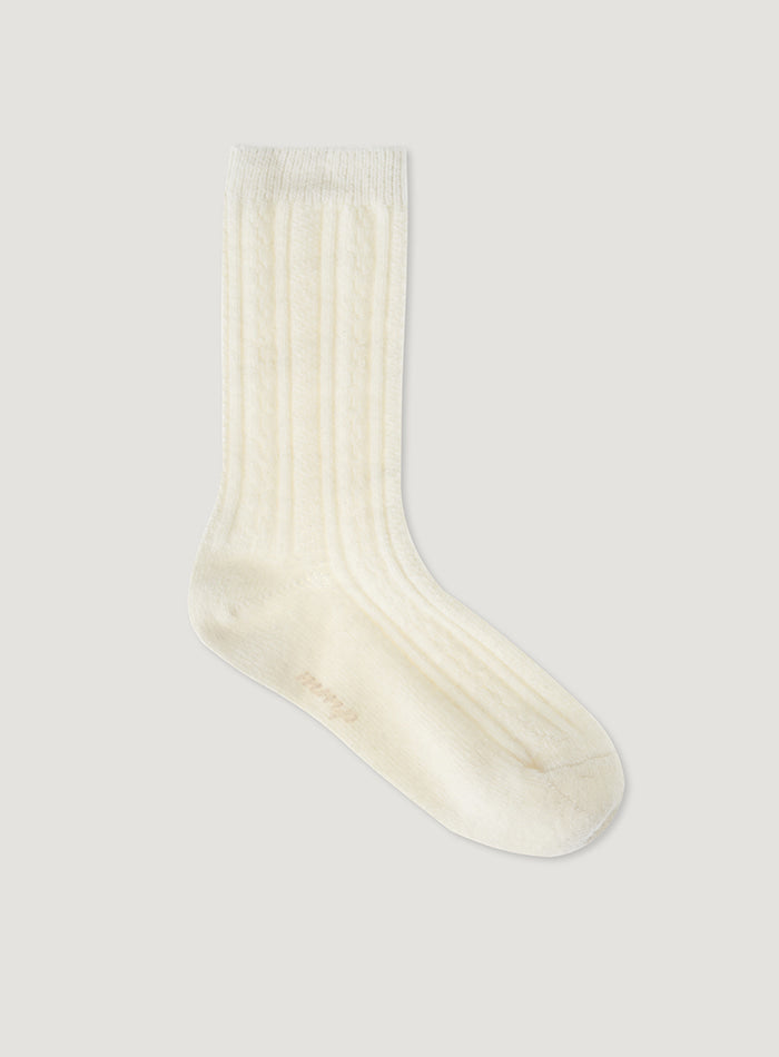 Mango Maniplease Toby Cable Socks
