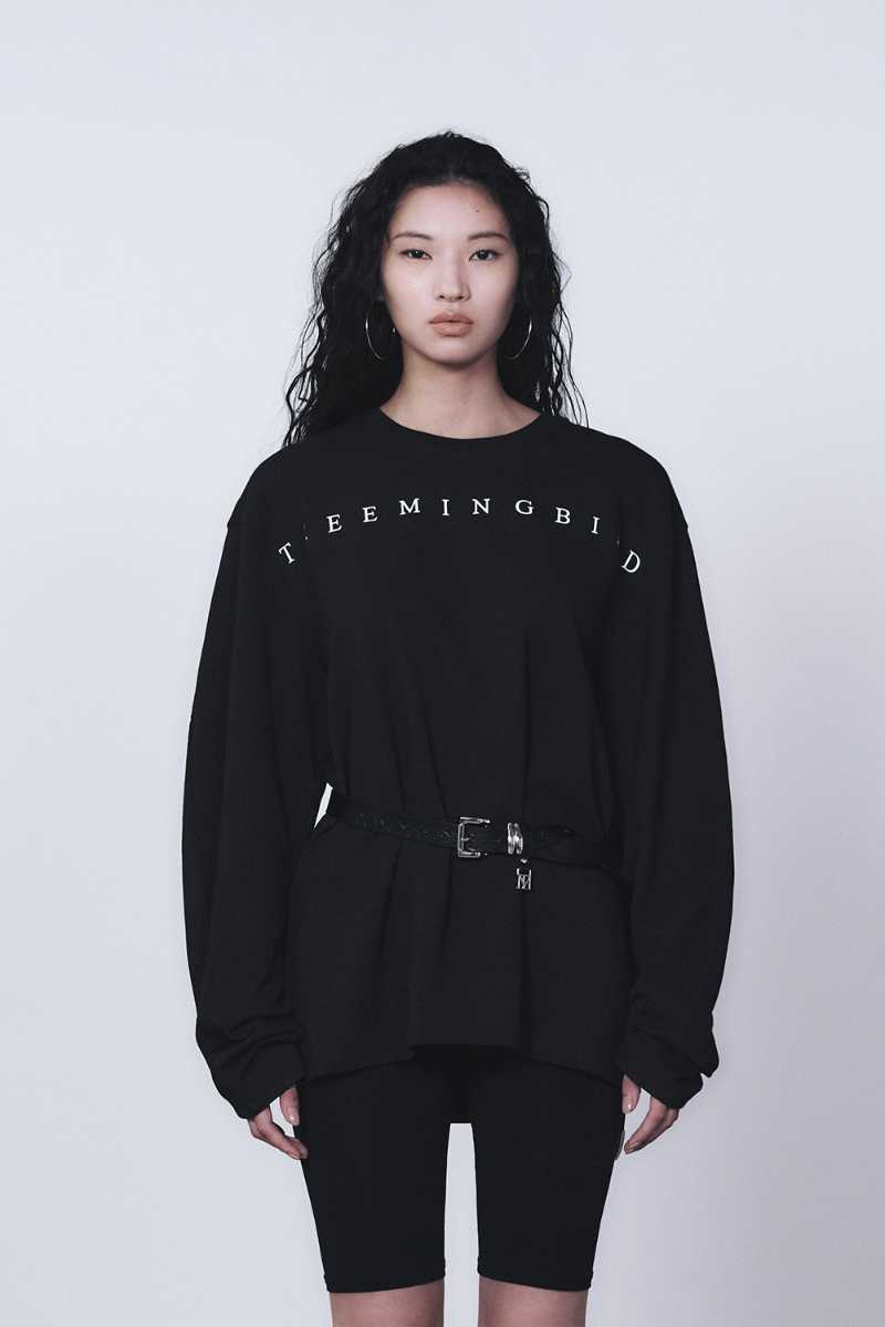 Treemingbird Horizon Logo Long Sleeves Black