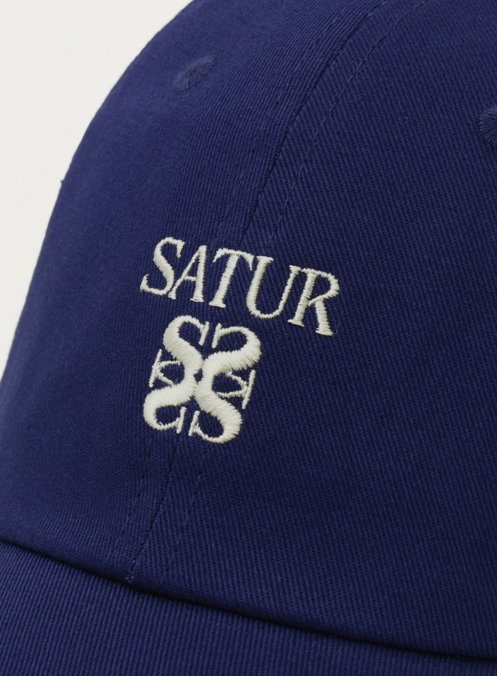 [satur] Classic Logo Ball Cap - Indigo