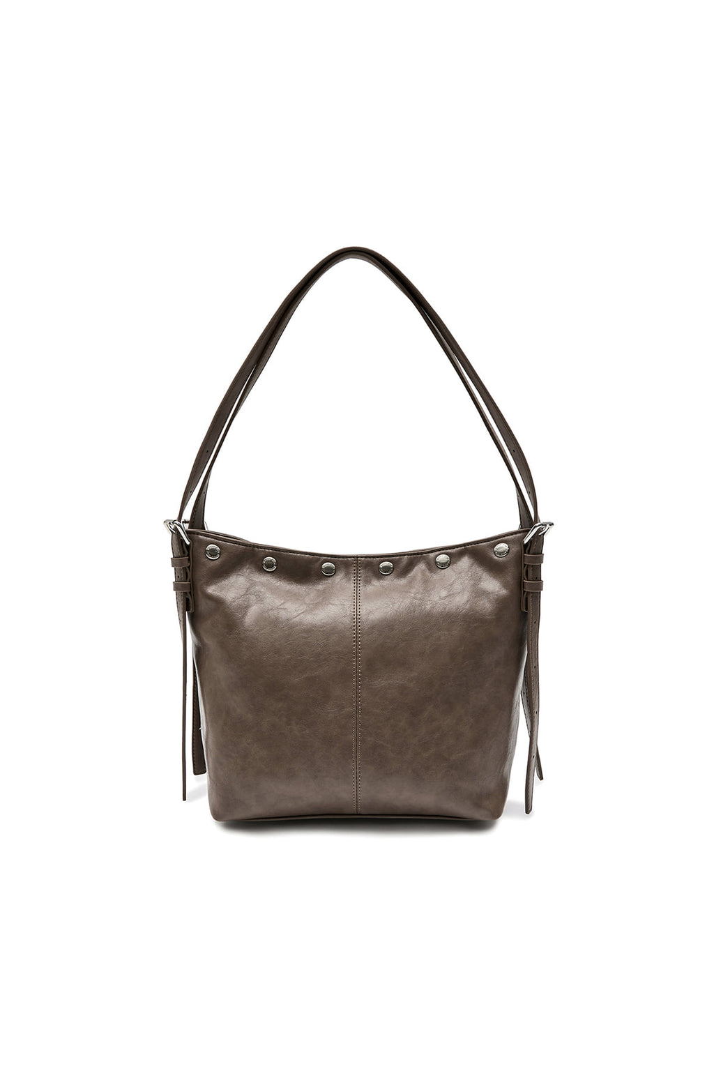[matinkim] MATIN STUD POINT SMALL SHOULDER BAG IN COCOA
