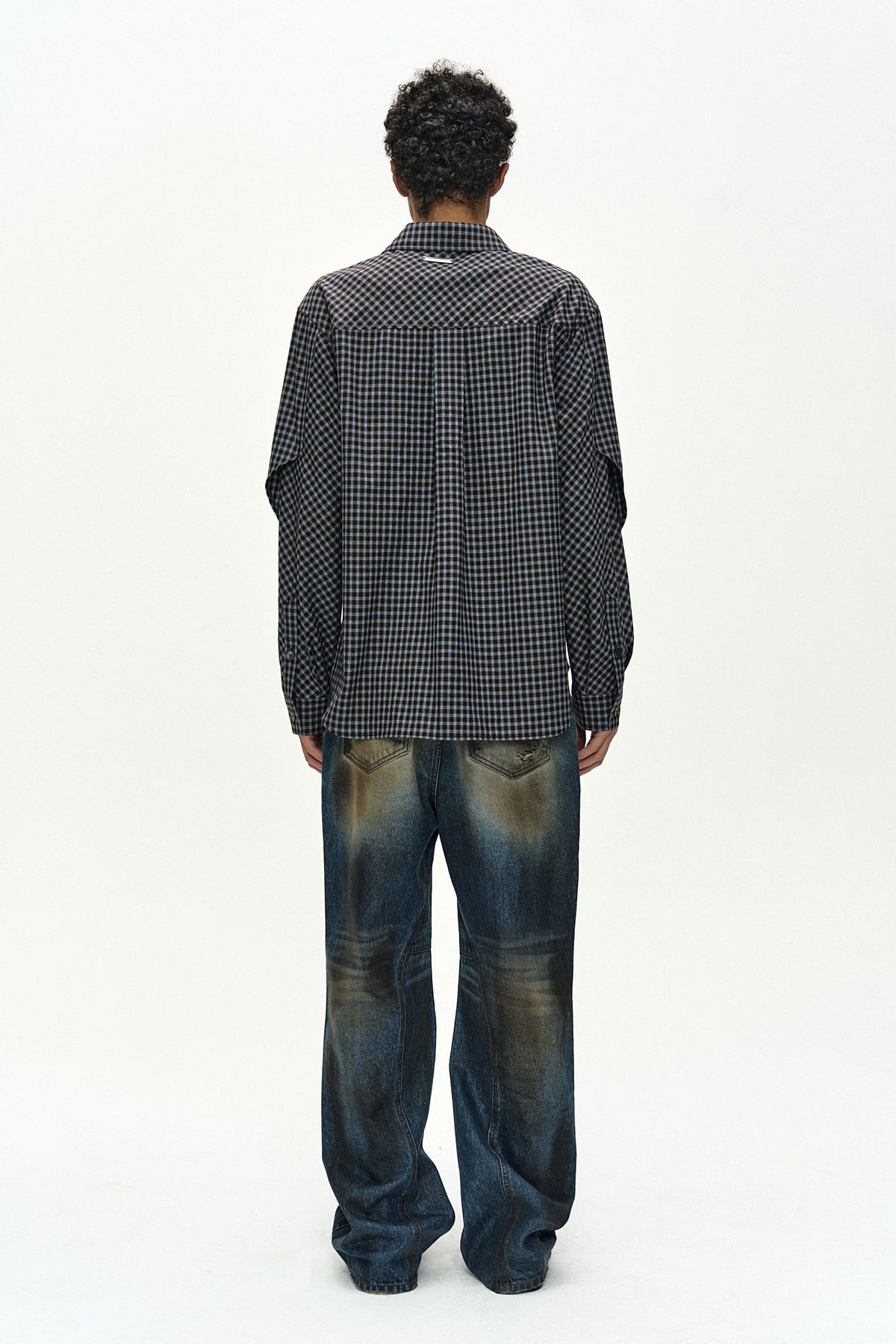 Andersson Bell Maey Check Layered Shirt