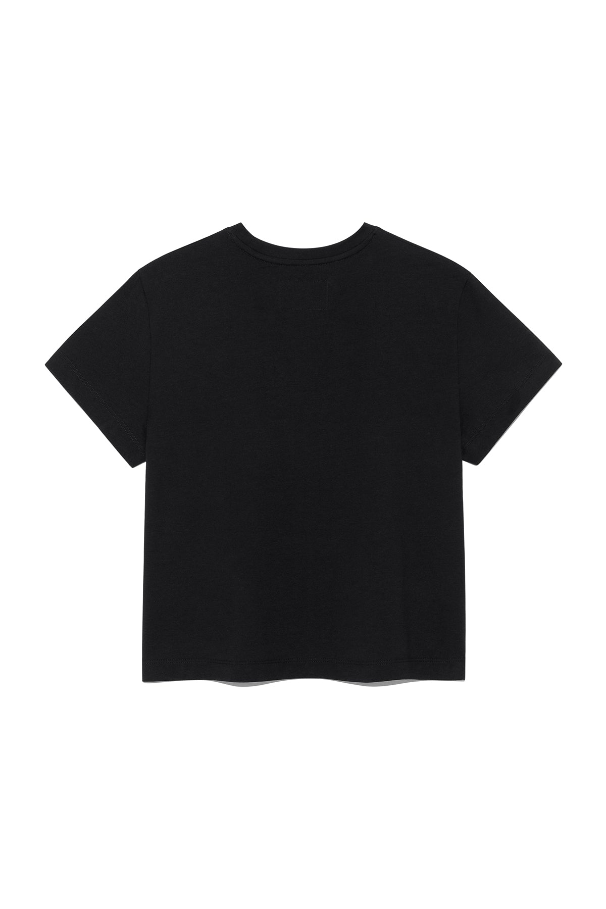 Matinkim Bubbly Graphic Printing Top IN Black