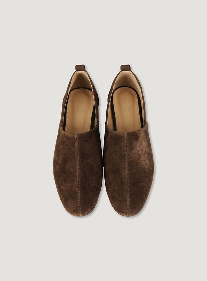Mango Maniplease Oak Suede Loafer