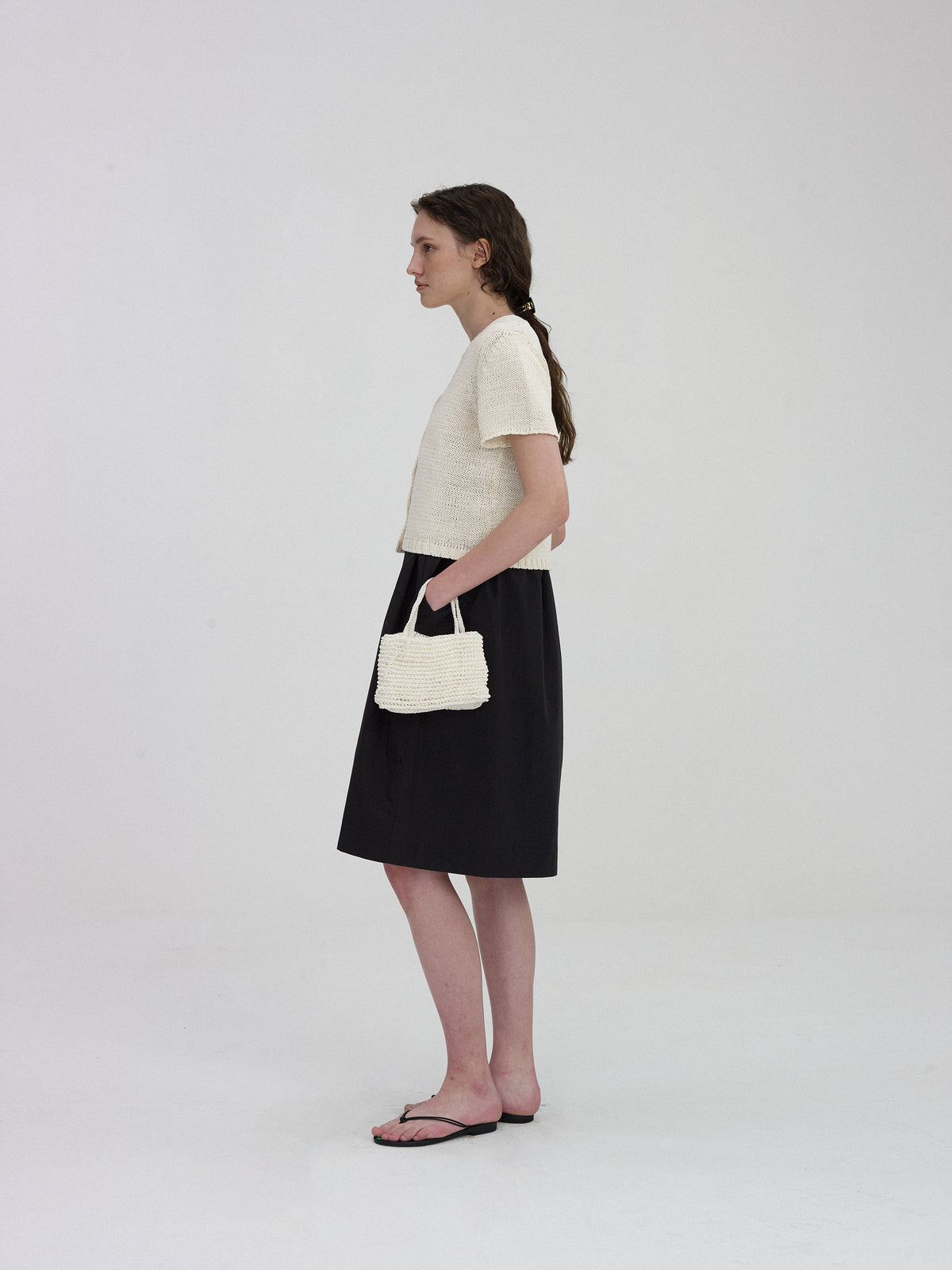 Nothing Written Jupi knitted bag (Black)