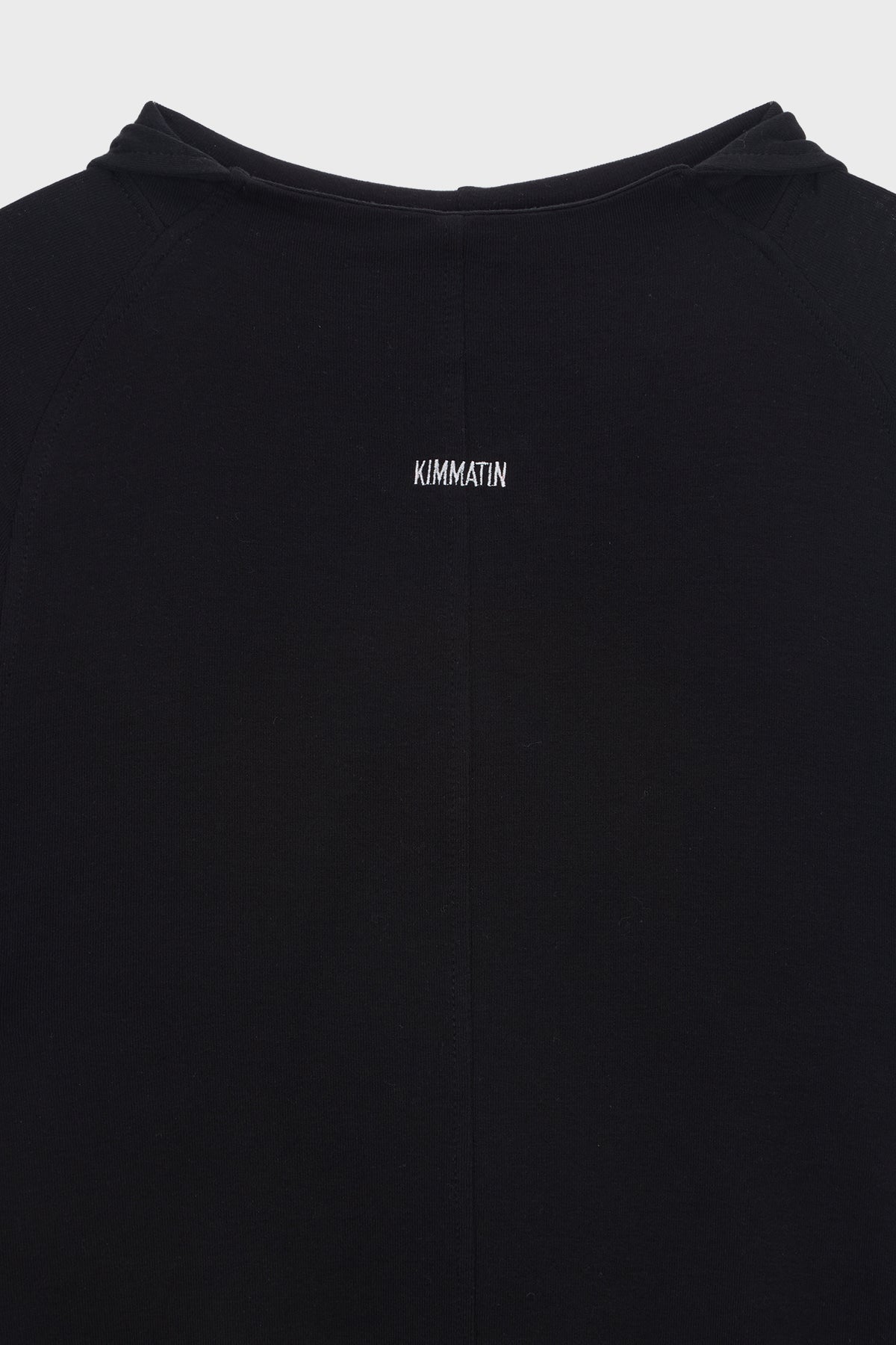 Matinkim Slim Hoody Jersey Top IN Black