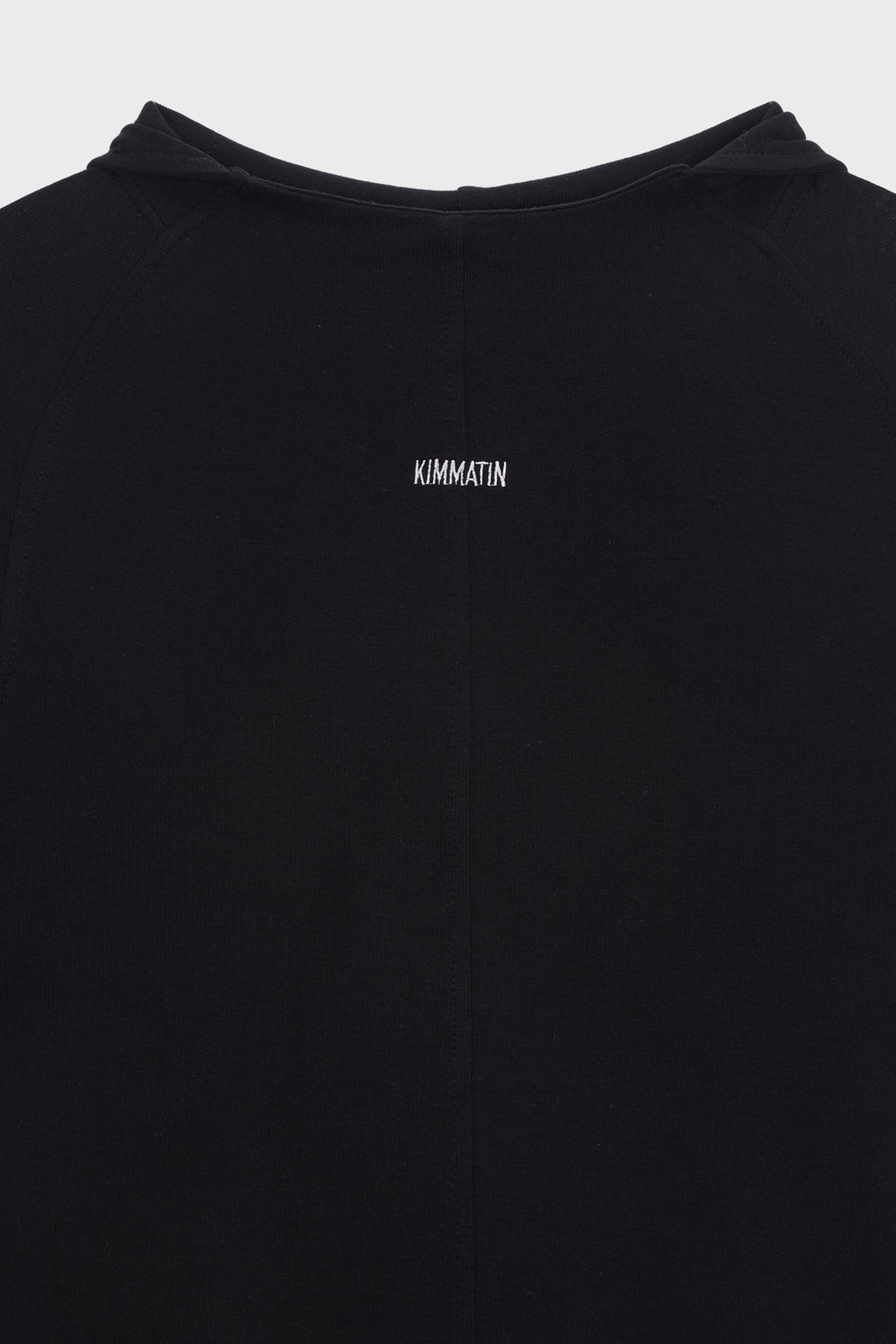 Matinkim Slim Hoody Jersey Top IN Black