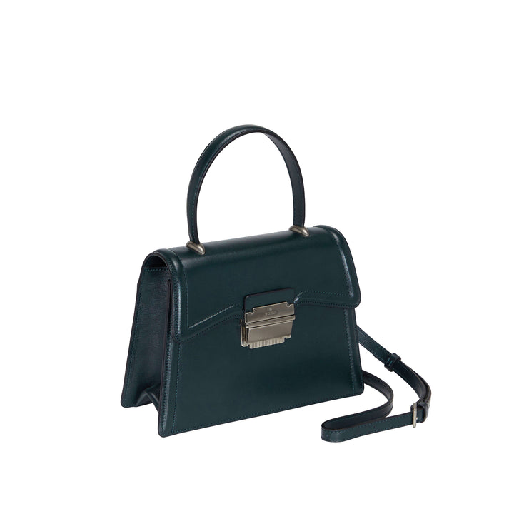 Vunque Trapeze Classic Satchel S Deep Green