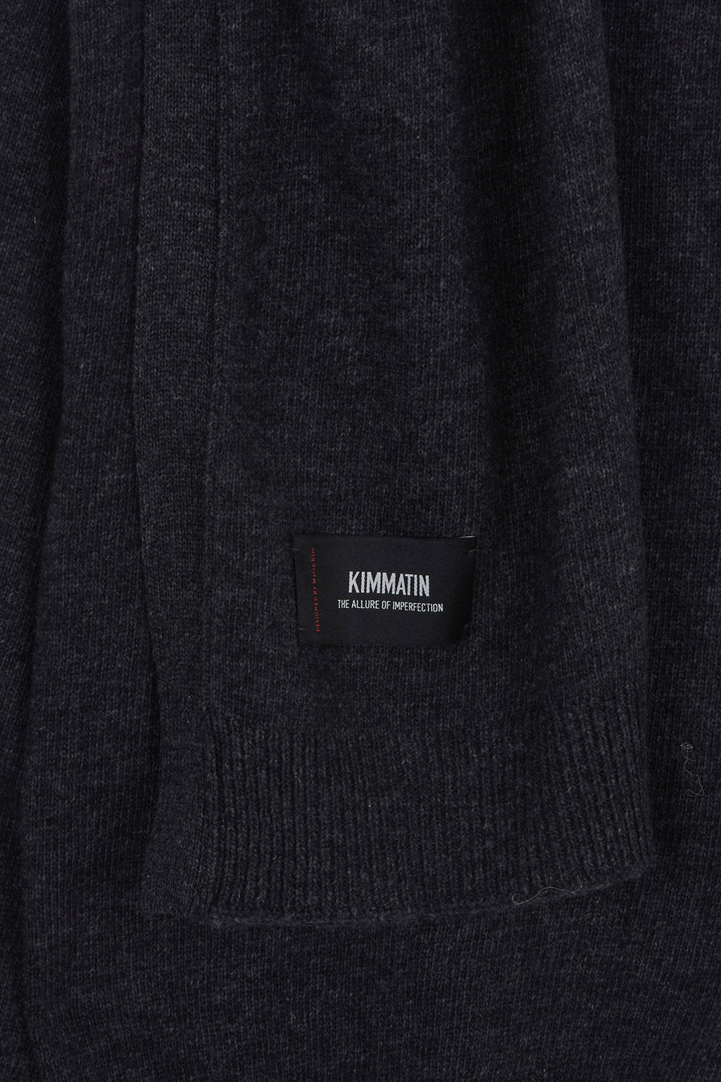 Matinkim Muffler Cardigan IN Charcoal