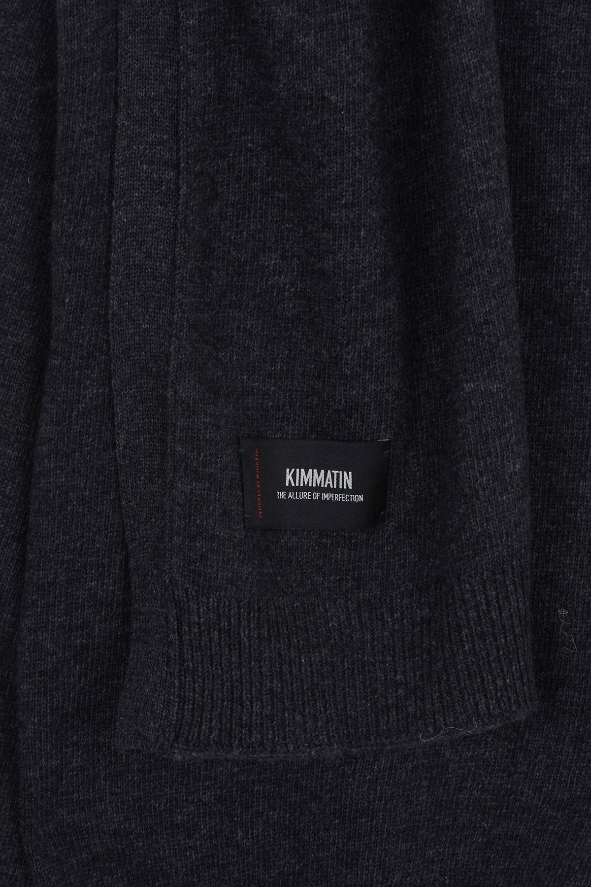 Matinkim Muffler Cardigan IN Charcoal