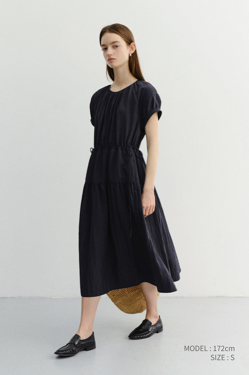 Dunst Half Sleeve Dress Deep Navy