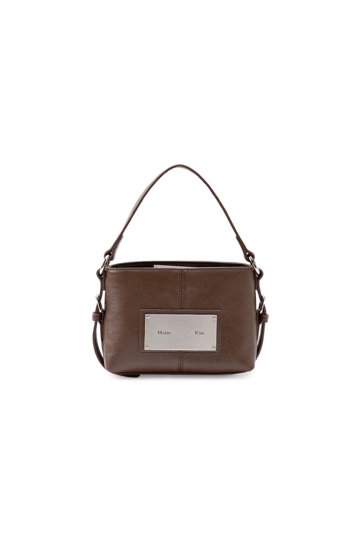 Matinkim Handle Mini Cross Bag IN Brown