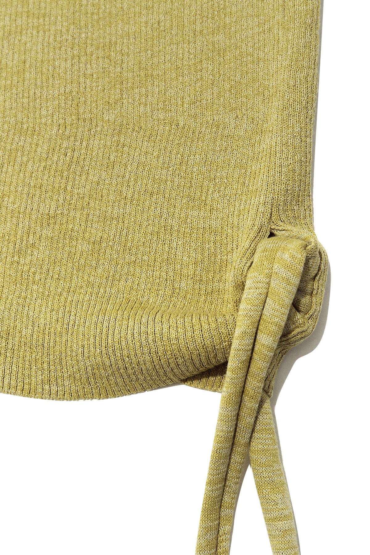 [matinkim] SIDE STRING TUBE TOP IN OLIVE