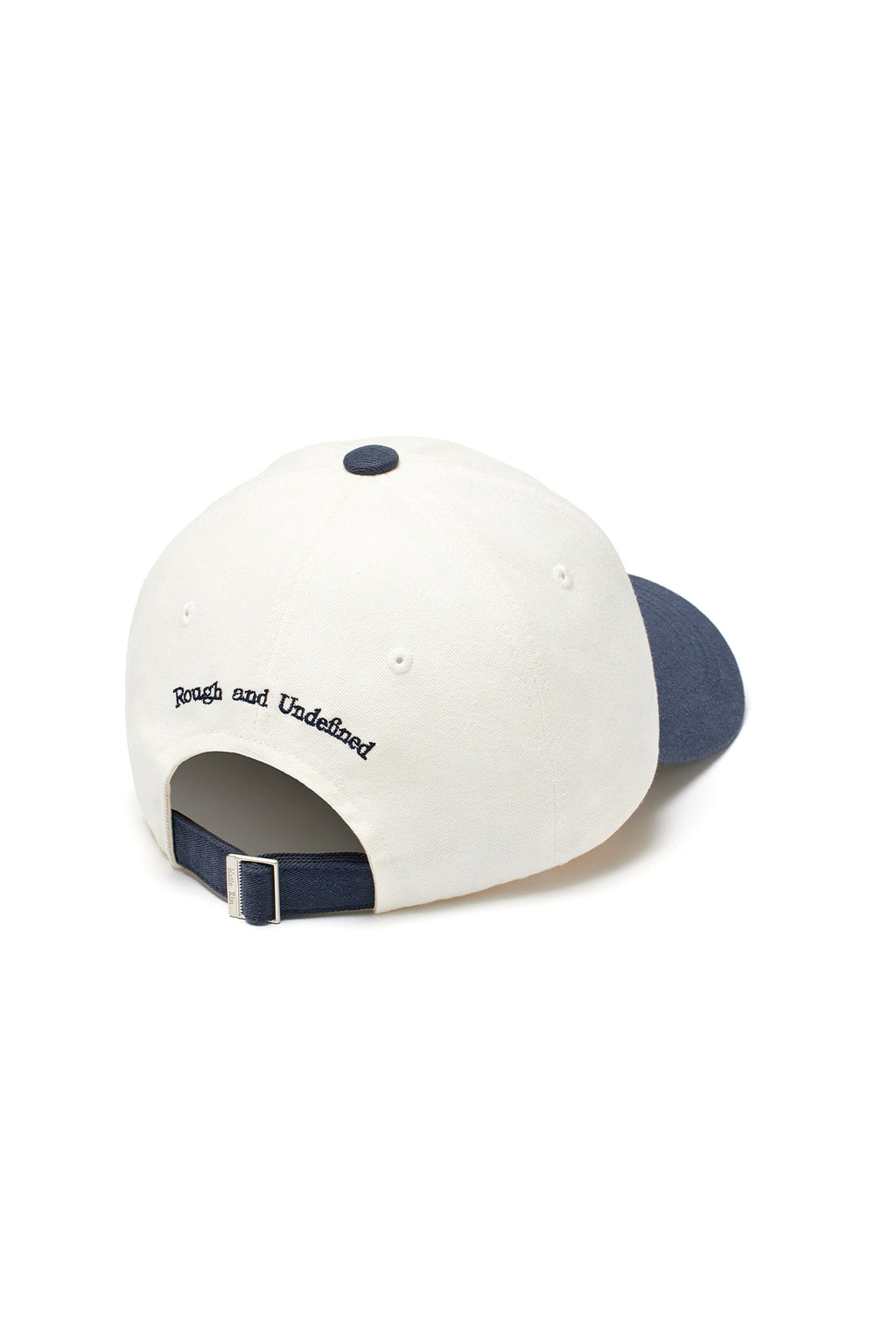 [matinkim] TWO TONE CIRCLE LOGO BALL CAP IN NAVY
