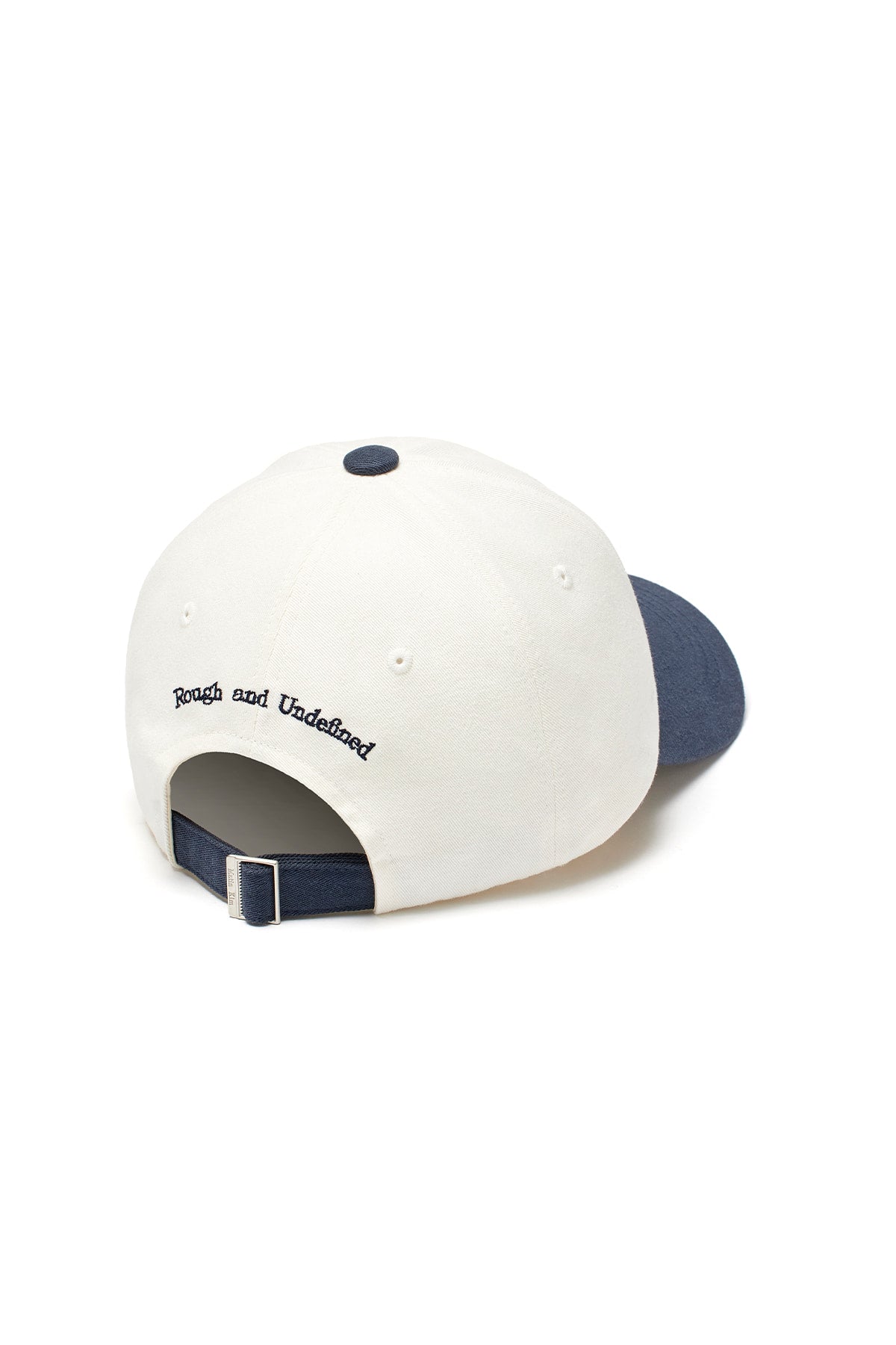 [matinkim] TWO TONE CIRCLE LOGO BALL CAP IN NAVY
