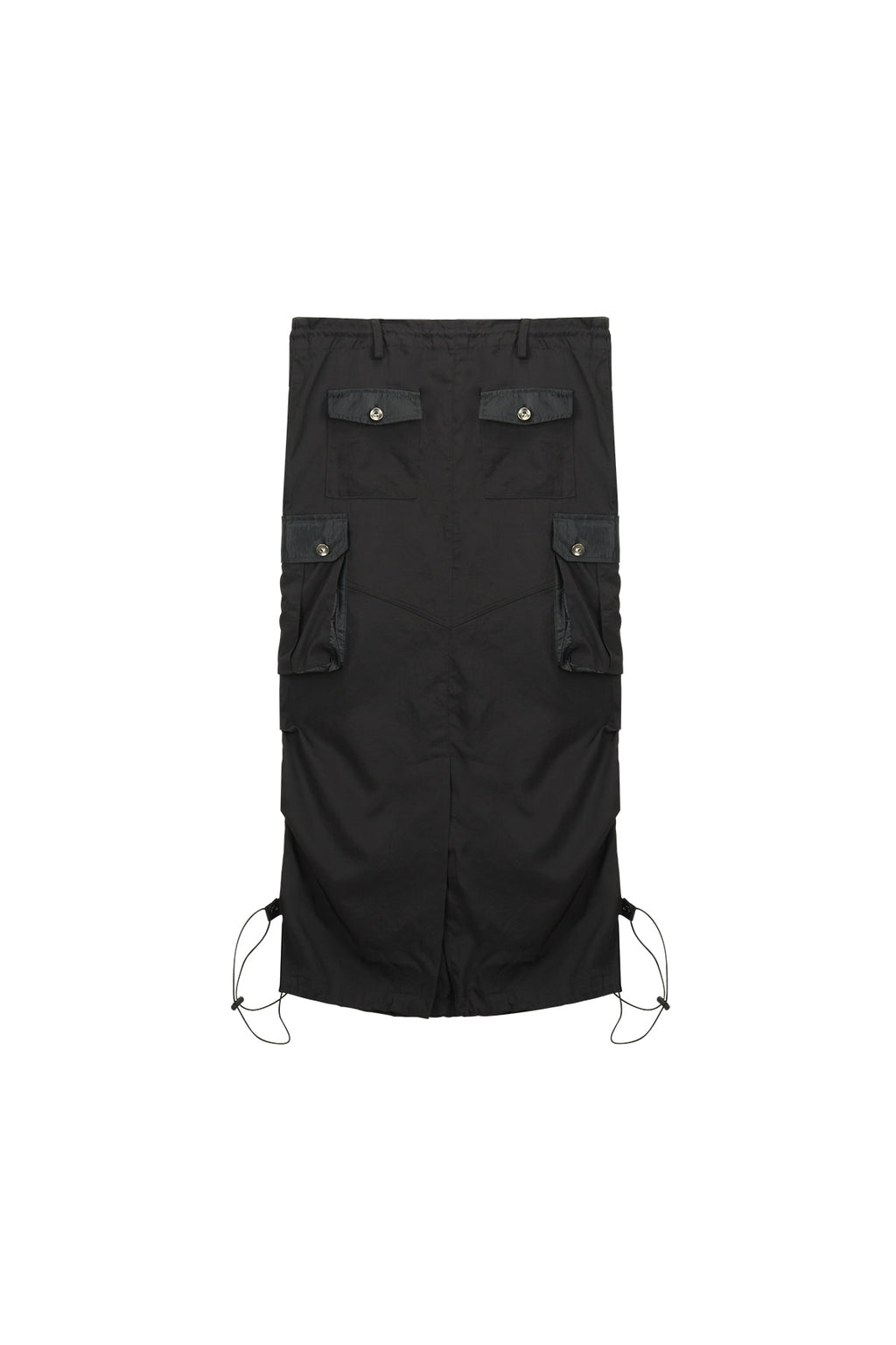 Matinkim Cargo Maxi Skirt IN Charcoal