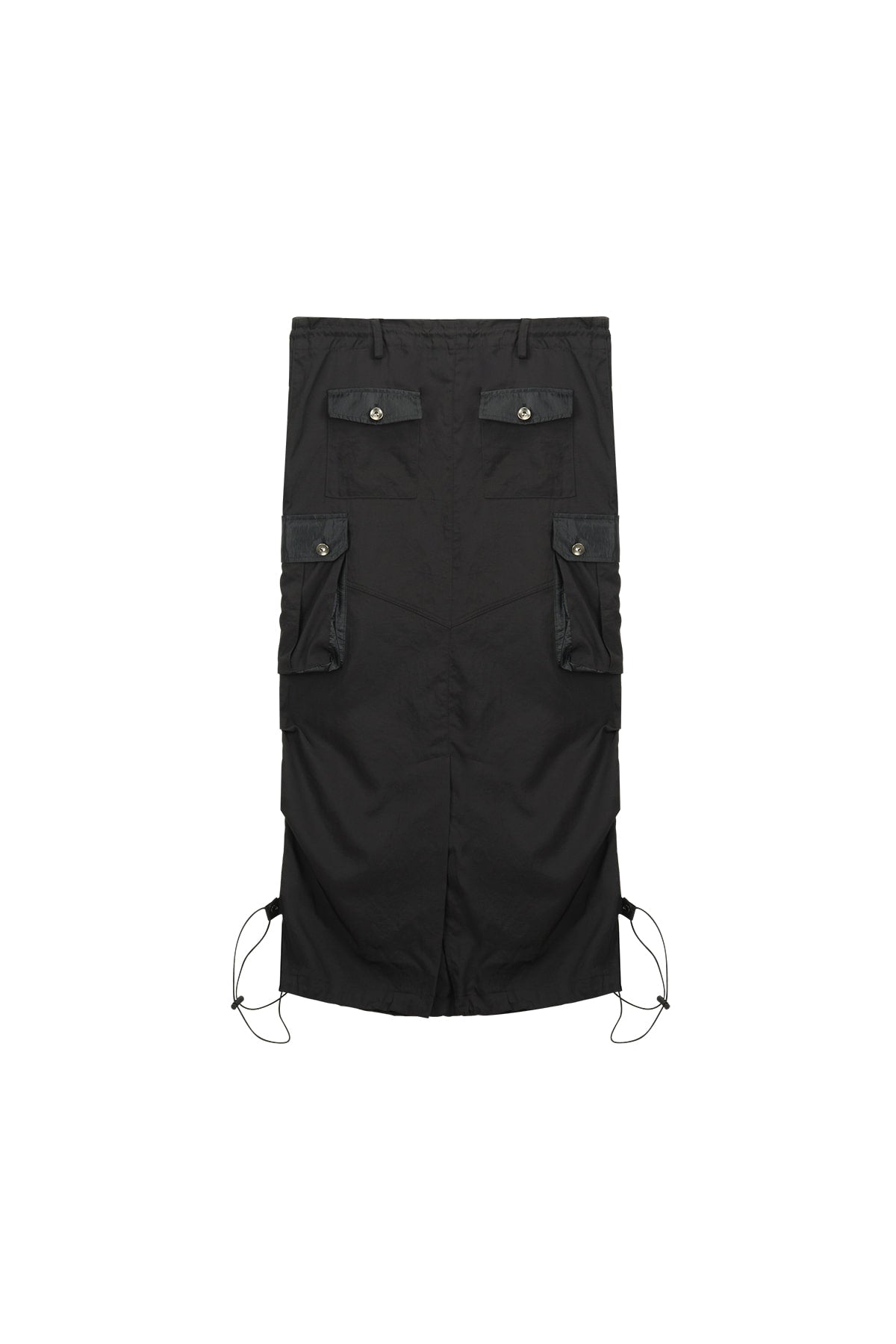 Matinkim Cargo Maxi Skirt IN Charcoal
