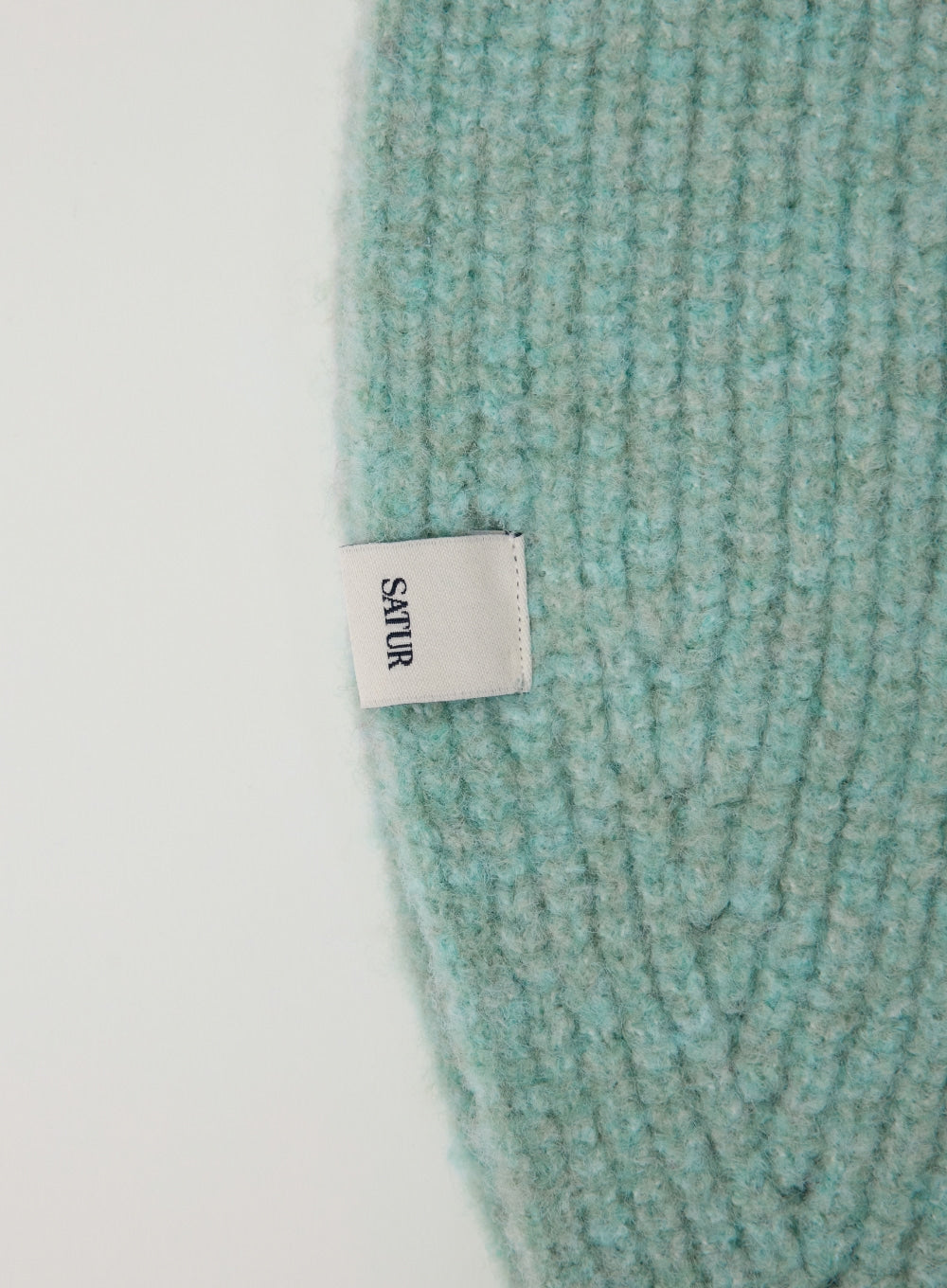 [satur] (W) Knit Balaclava - Mint