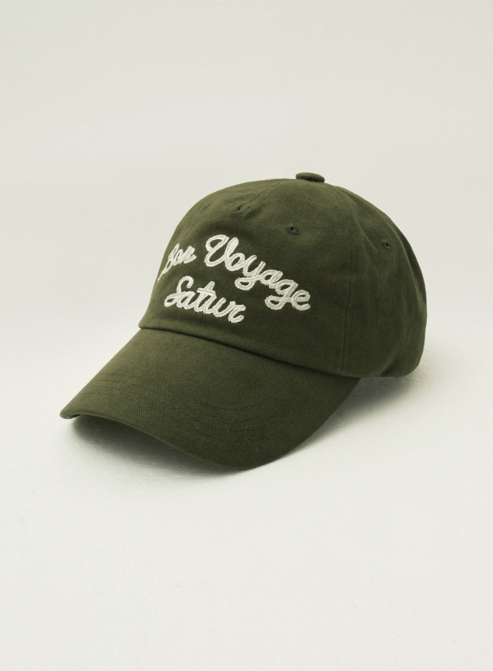 [satur] Bon Voyage 5 Panel Ball Cap - Khaki
