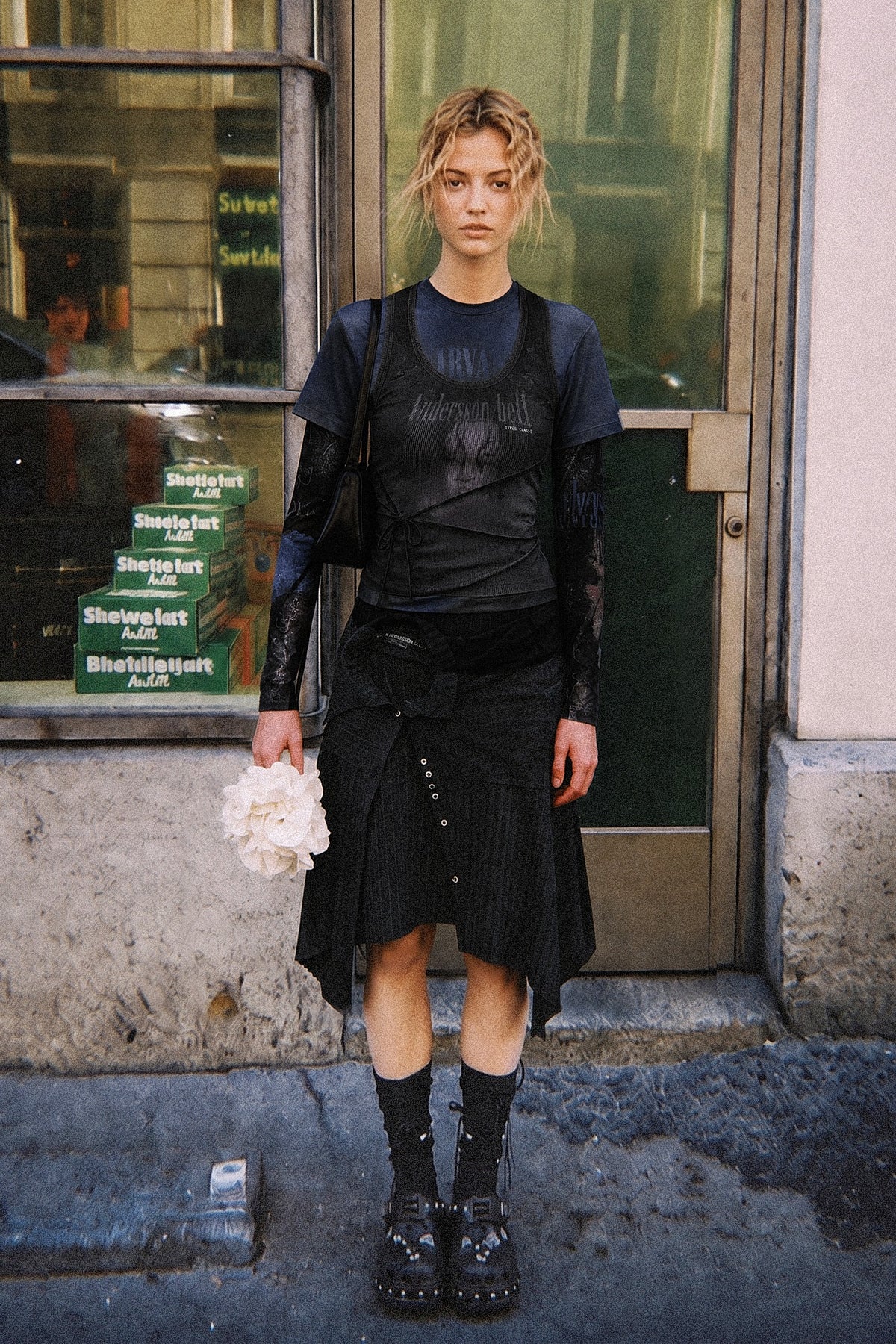 Andersson Bell Rock Archive Layered T-Shirt