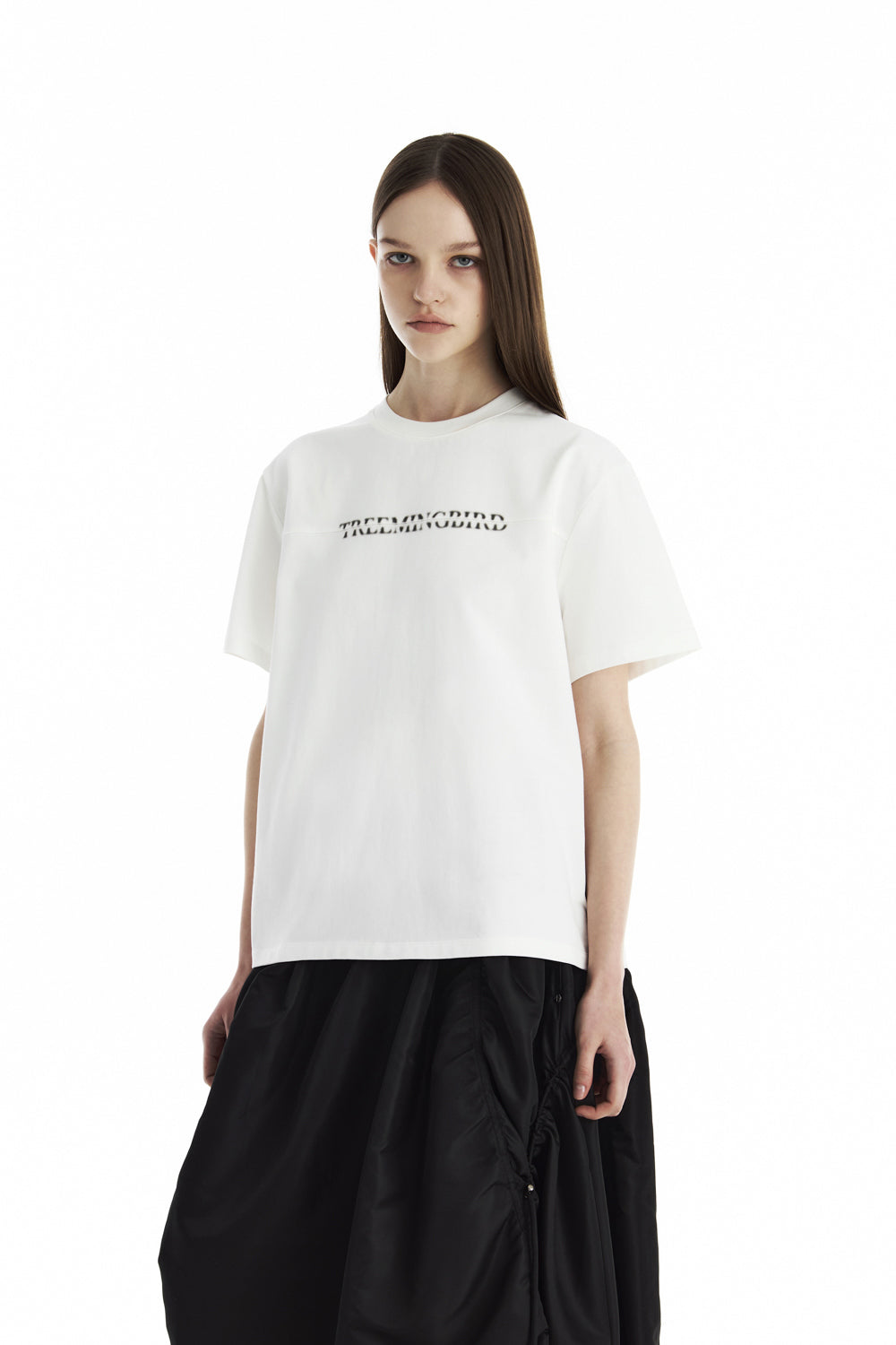 Treemingbird Blurry Logo T-Shirts White