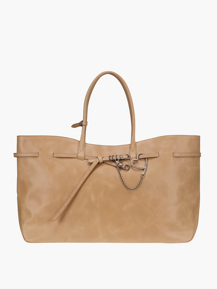 Margesherwood Grandma Used Bag XL french beige pull-up
