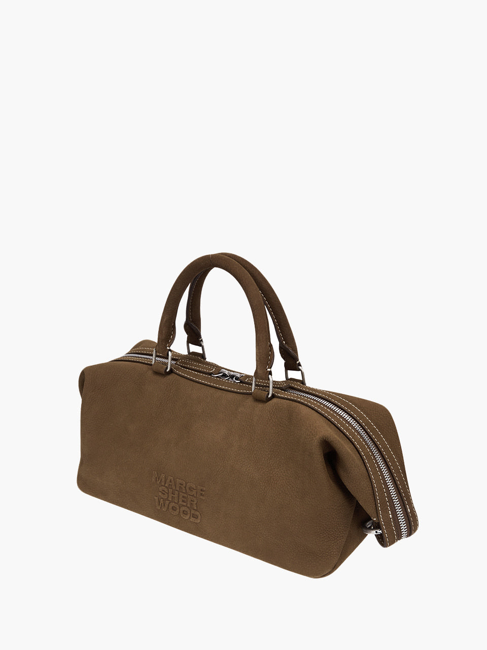 Margesherwood Dumpling EW Tote chestnut nubuck