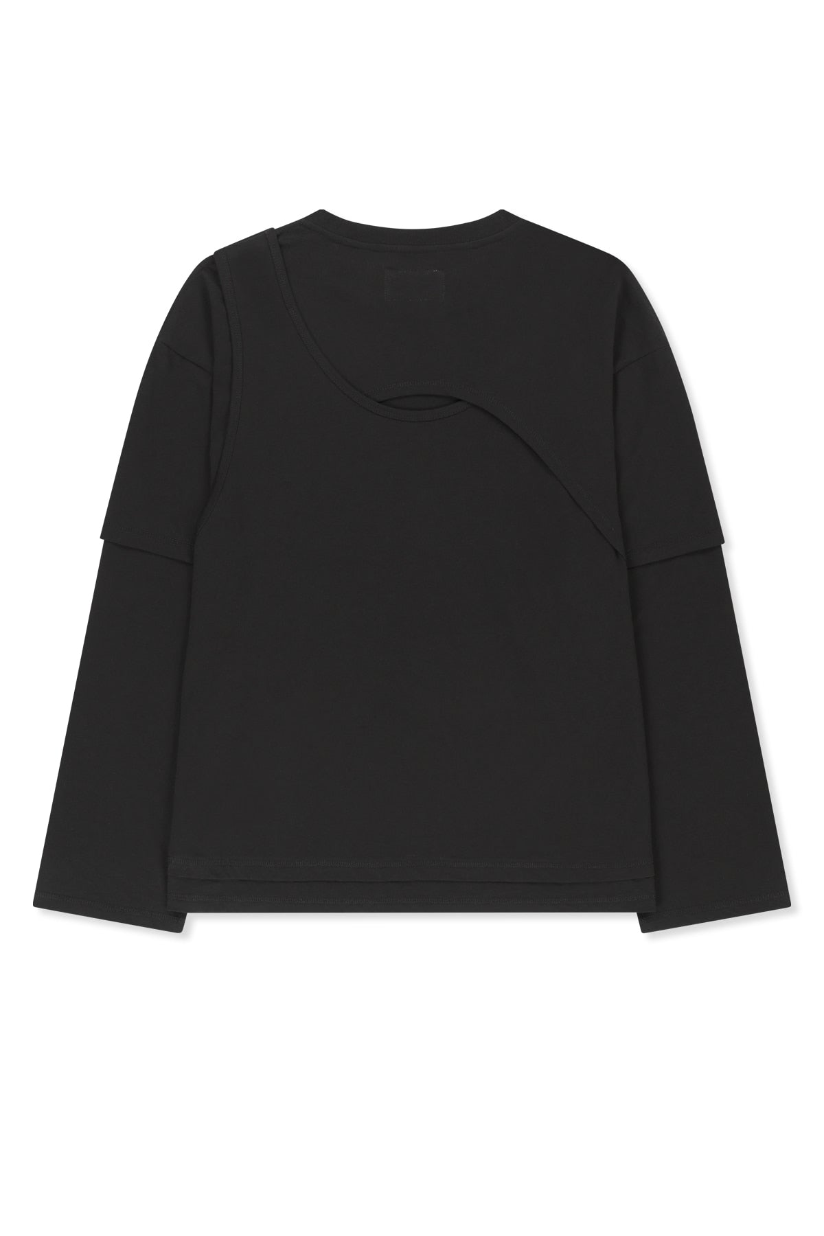 Matinkim Cross Back Layered Top IN Black